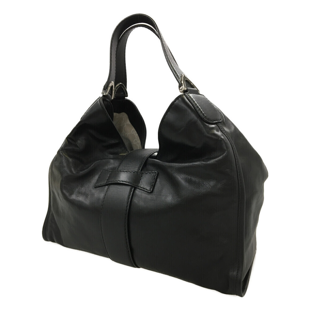 Gucci Stirrup Bag Shoulder Black Soft